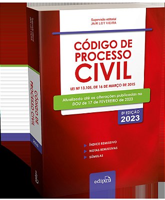Código De Processo Civil 2023 Mini