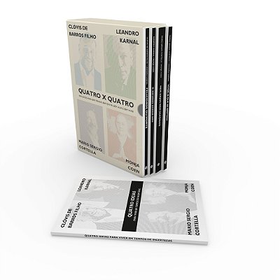 Box - Quatro X Quatro: Reflexões Para Bem Pensar, Bem Sentir, Bem Agir E Bem Viver