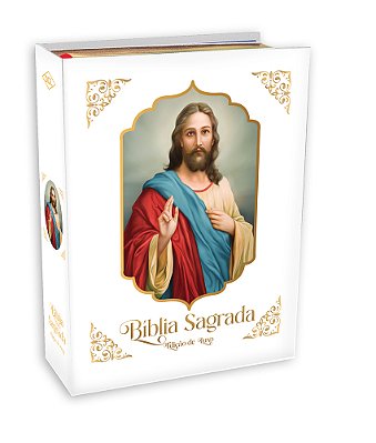 Bíblia Sagrada - Edição Premium Branca - Kit
