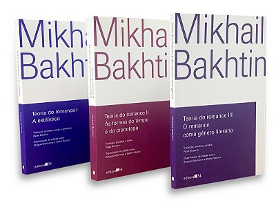 Coleção Teoria Do Romance Por Mikhail Bakhtin