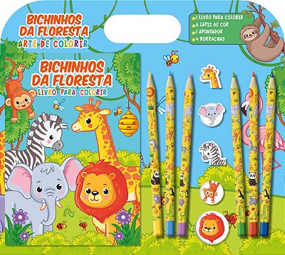 Arte De Colorir - Bichinhos Da Floresta..-