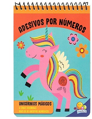 Adesivos Por Números: Unicórnios Mágicos