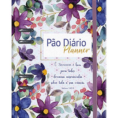 Planner - O Senhor É Bom Planner Com Devocional E 8 Áreas De Planejamento