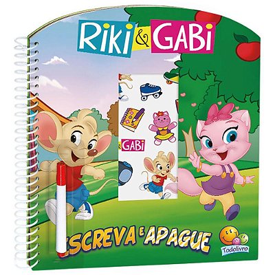 Escreva E Apague Licenciados: Riki & Gabi