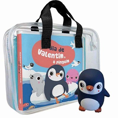 O Dia De Valentim, O Pinguim - Livro Com Bichinho