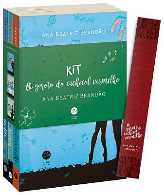 Kit O Garoto Do Cachecol Vermelho