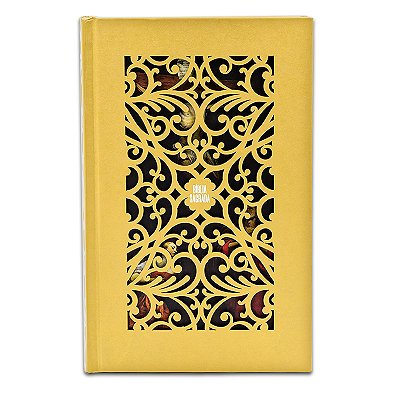 Bíblia Sagrada Nvi, Capa Dura, Dourada, Leitura Perfeita