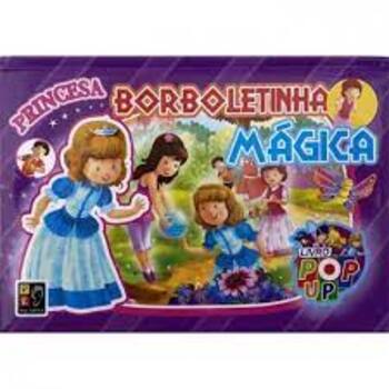 Livro Pop Up Borboletinha Magica - Livro 3D