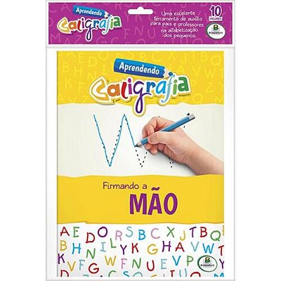 Aprendendo Caligrafia - Kit C/10 Und.