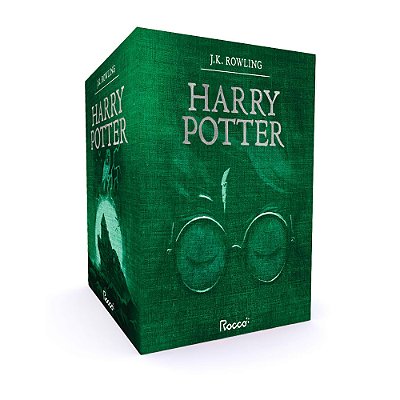 Box Harry Potter Premium Verde (7 Livros Em Capa Dura)