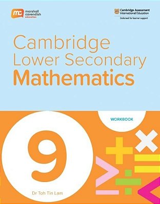 Cambridge Lower Secondary Mathematics 9 - Workbook With Ebook