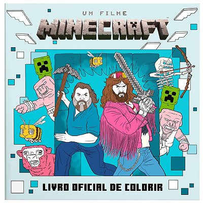 Um Filme Minecraft - Livro Oficial De Colorir