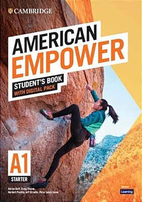 American Empower Starter/A1 Student's Book With Digital Pack