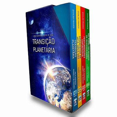 Box Transição Planetária - Capa Dura (Quadrilogia)..-