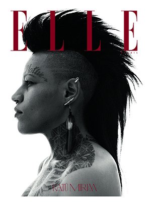 Elle Brasil Capa Versão Katú Mirim..-