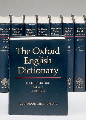 The Oxford English Dictionary - 20 Volumes - Second Edition..-