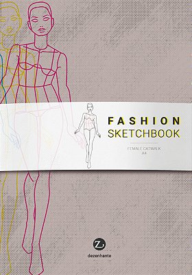 Fashion Sketchbook Female Catwalk A4..-