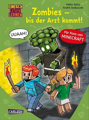 Lesenlernen Mit Spass Minecraft 1: Zombies Bis Der Arzt Kommt!