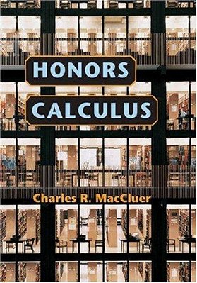 Honors Calculus - Ise-..