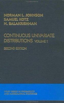 Continuous Univariate Distributions, Vol. 1-..