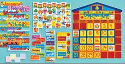 All-In-one Schoolhouse Calendar..-
