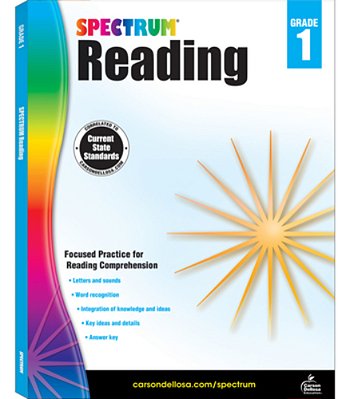 Spectrum Reading Grade 1 - Workbook..-