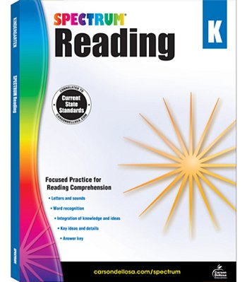 Spectrum Reading Grade K - Workbook..-