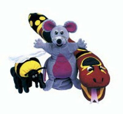 Jolly Phonics Puppets - Set Of 3-..