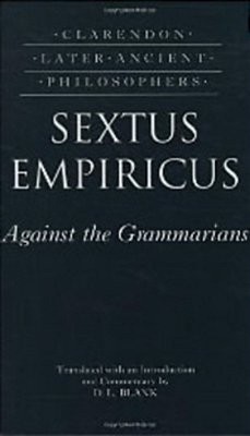 Sextus Empiricus - Against The Grammarians..-