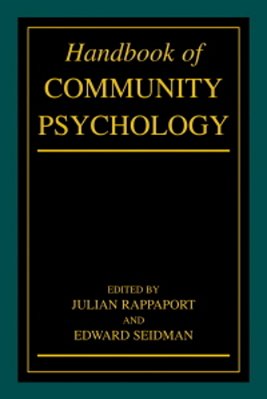 Handbook Of Community Psychology..-