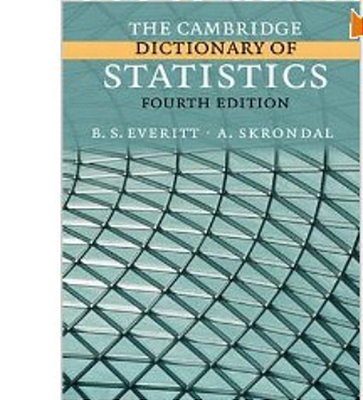 The Cambridge Dictionary Of Statistics..-