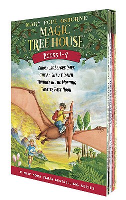 Magic Tree House Books 1-4 Boxed Set-..