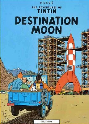 Tintin Destination Moon - The Adventures Of Tintin..-