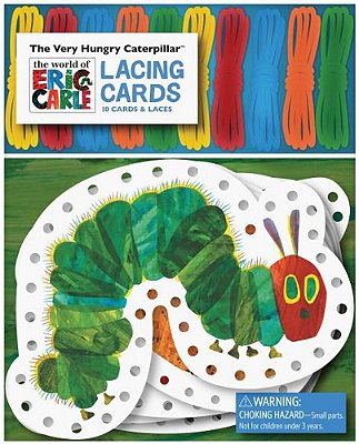 The Very Hungry Caterpillar Lacing Cards-..