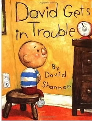 David Gets In Trouble - Hardcover..-