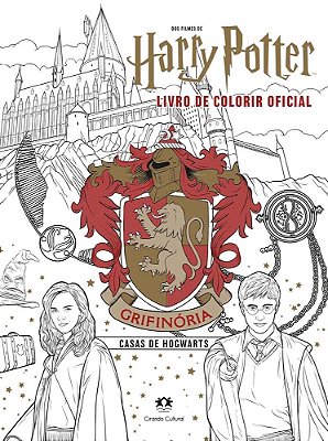 Harry Potter Casas De Hogwarts - Grifinória - Livro De Colorir Oficial
