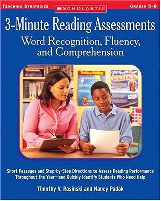 3-Minute Reading Assessments: Word Recognition, Fluency, And Comprehension-..