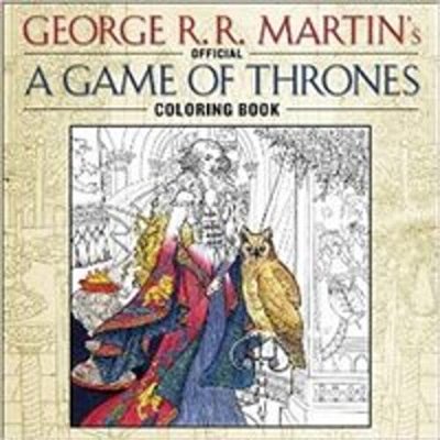 A Game Of Thrones Coloring Book-..