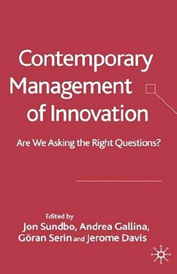 Contemporary Management Of Innovation-..