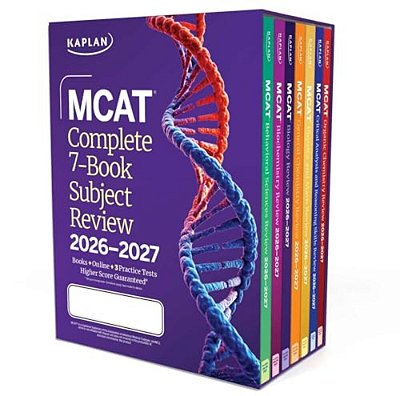 Mcat Complete 7-Book Subject Review 2026-2027, Set Includes Books, Online Prep, 3 Practice Tests-..