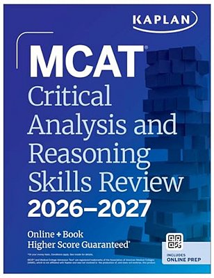 Mcat Critical Analysis And Reasoning Skills Review 2026-2027: Online + Book-..