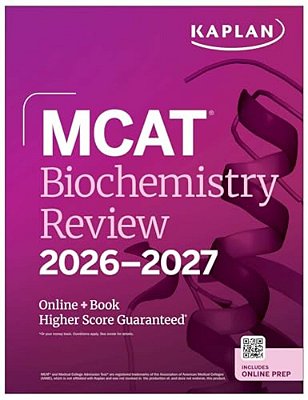 Mcat Biochemistry Review 2026-2027: Online + Book-..