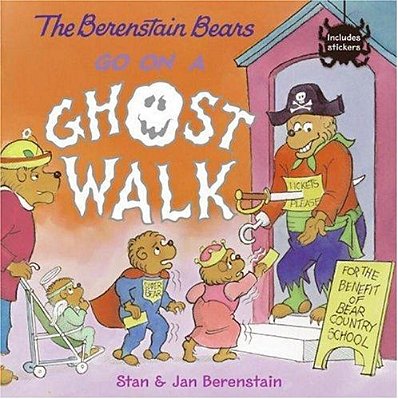 The Berenstain Bears Go On A Ghost Walk: A Halloween Book For Kids [With Tattoos]-..