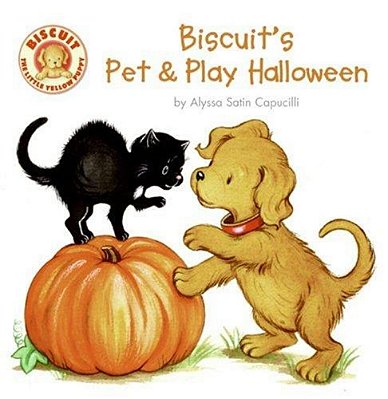 Biscuit's Pet & Play Halloween: A Halloween Touch & Feel Book For Kids-..