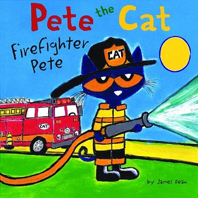 Pete The Cat: Firefighter Pete: Includes Over 30 Stickers!-..