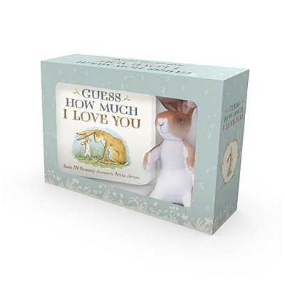 Guess How Much I Love You: Deluxe Book And Toy Gift Set: (Adorable Baby Shower Gift Set - Classic Board Book About Loving Right Up To The Moon And Bac-..