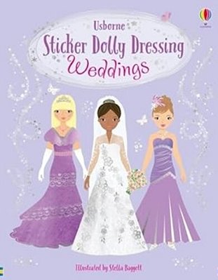 Sticker Dolly Dressing Weddings-..