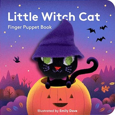 Little Witch Cat: Finger Puppet Book-..