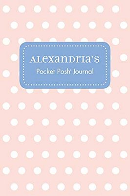Alexandria's Pocket Posh Journal, Polka Dot-..