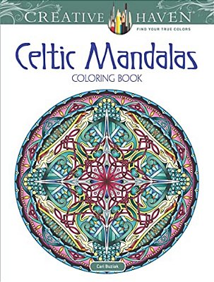 Creative Haven Celtic Mandalas Coloring Book-..
